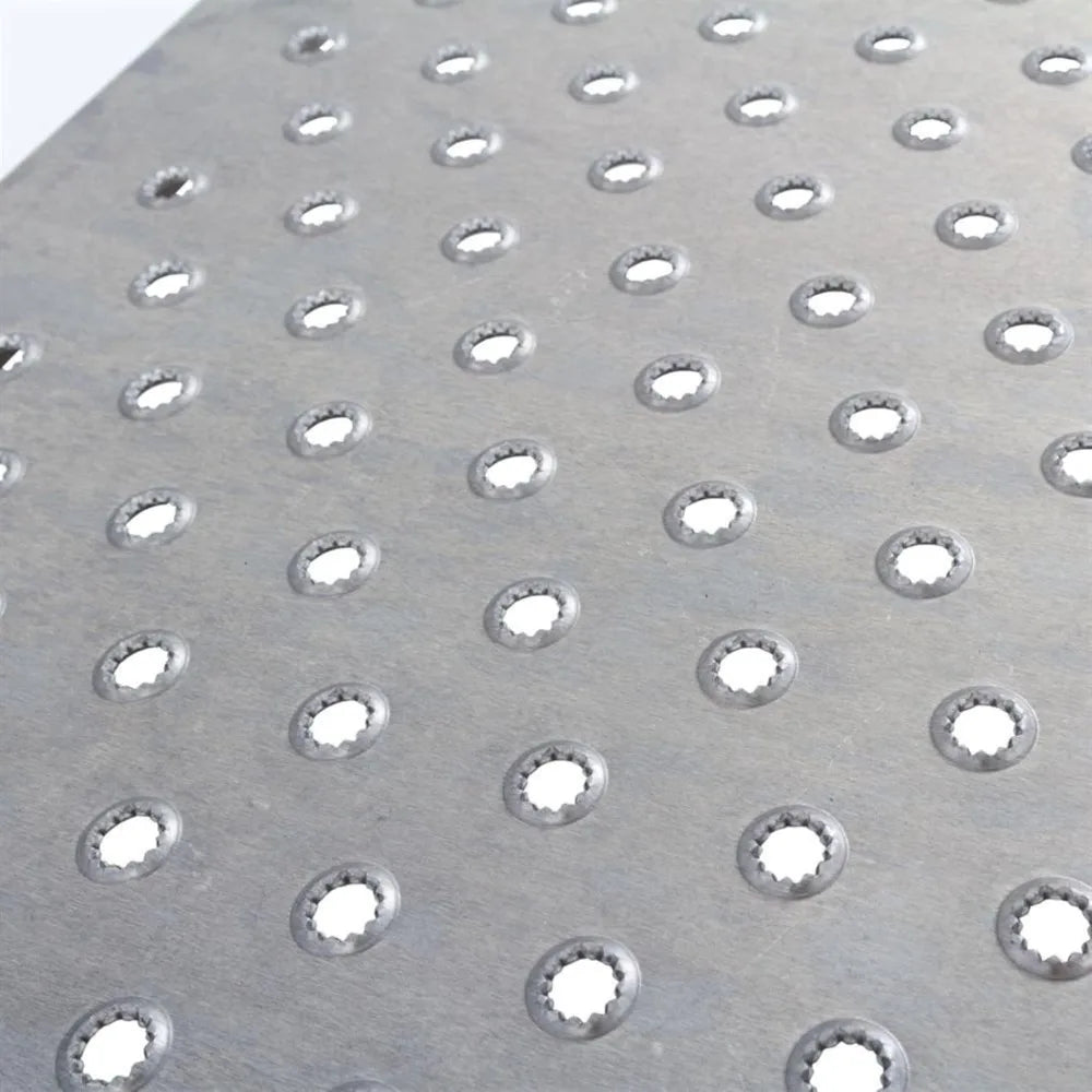 Aluminum Shed Storage Ramp, Capacity with Punch Plate Traction 29" x 24"