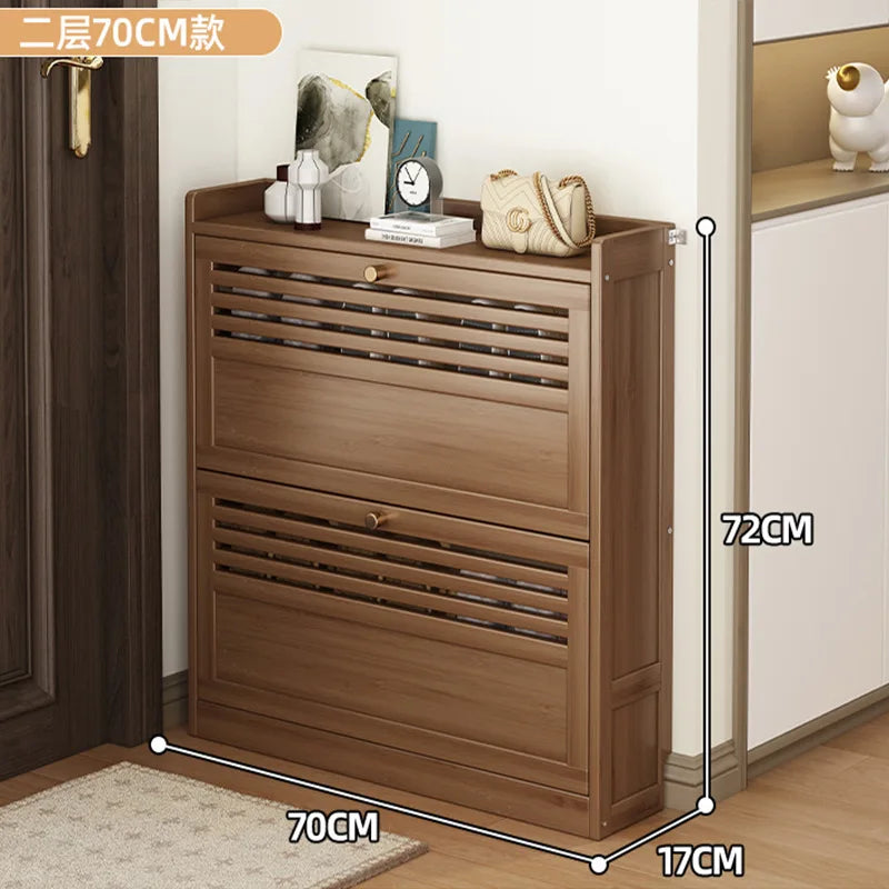 Wooden Shoe Racks Storage