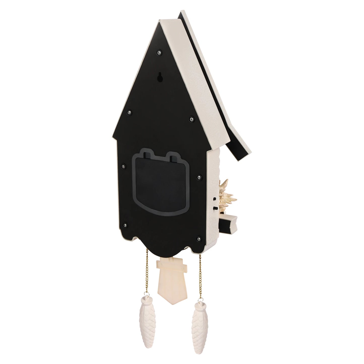 White Cuckoo Wall Clock