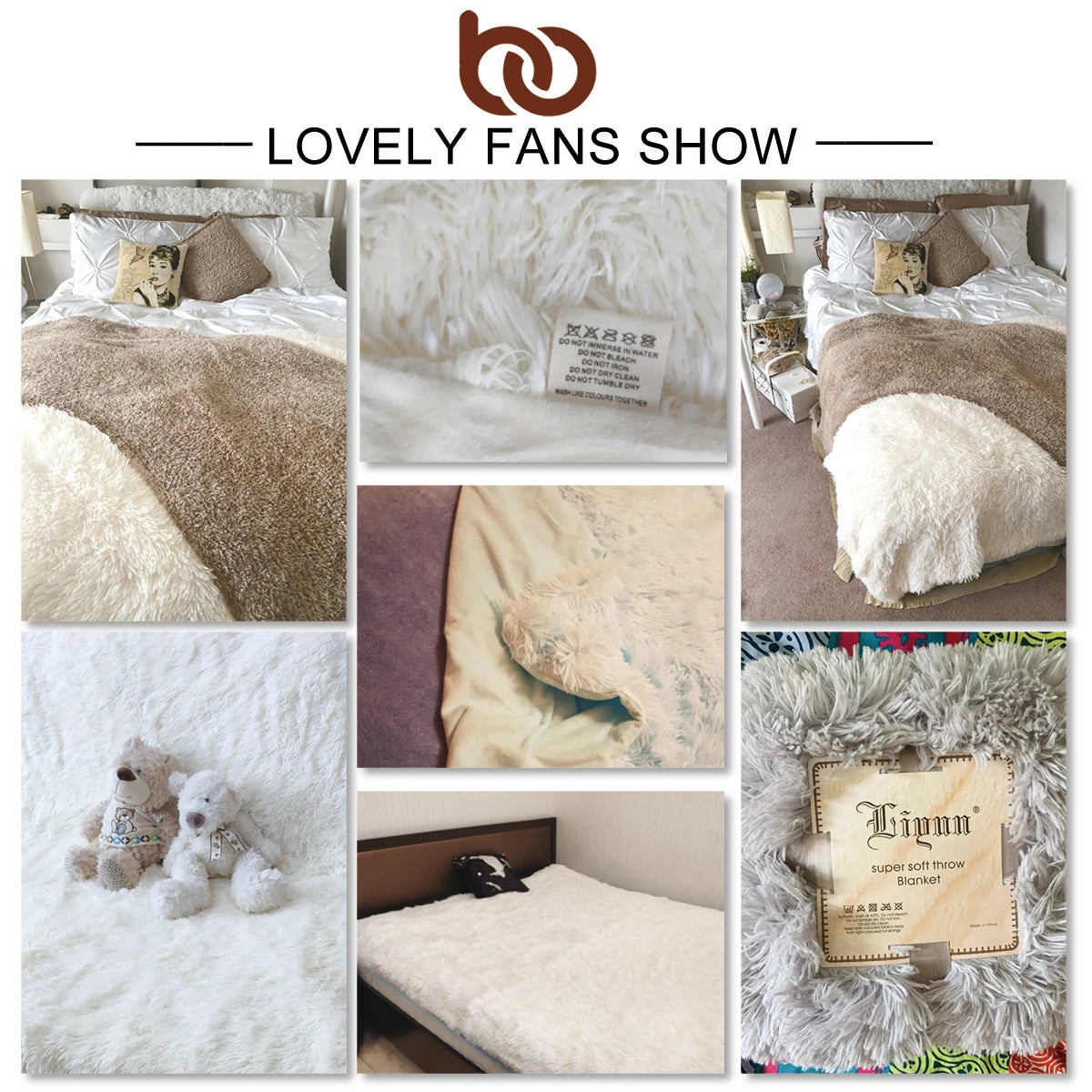 Shaggy Throw Blanket