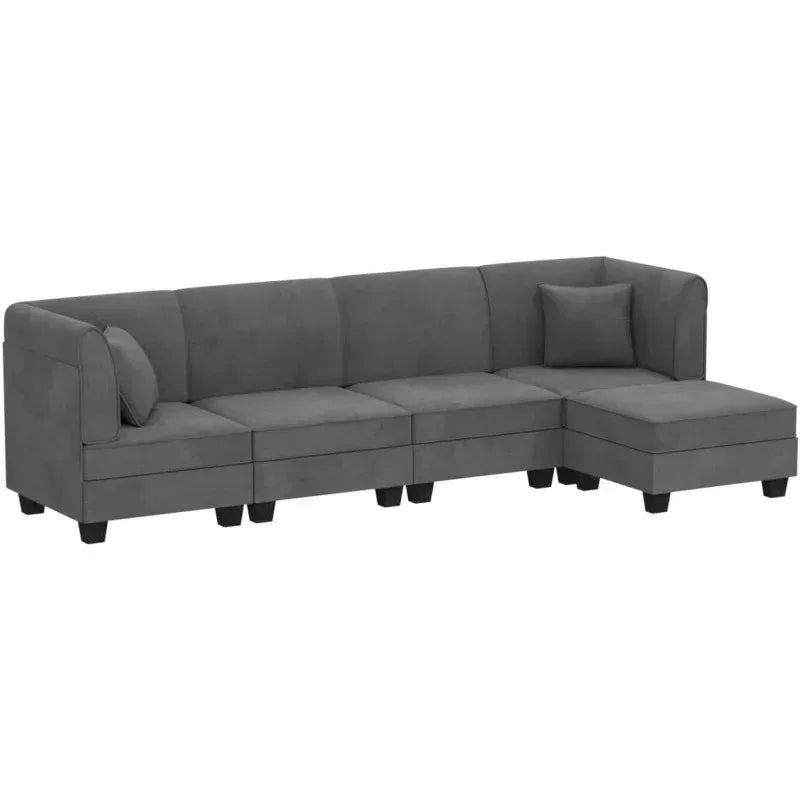 RPD4-Voasig 5 Pieces Sectional