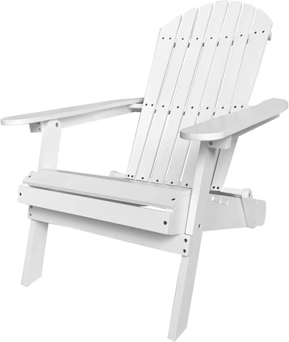 Adirondack Folding Chair White