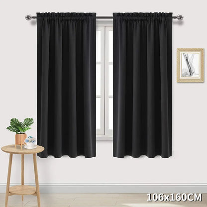 Thermal Insulated Grommet Curtains Panels