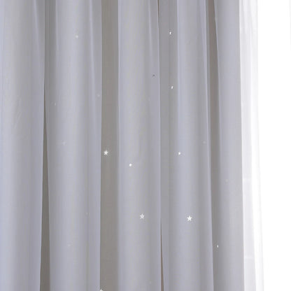 Hollow Out Star Curtain