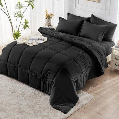 Reversible Comforter Set Queen/King Size,