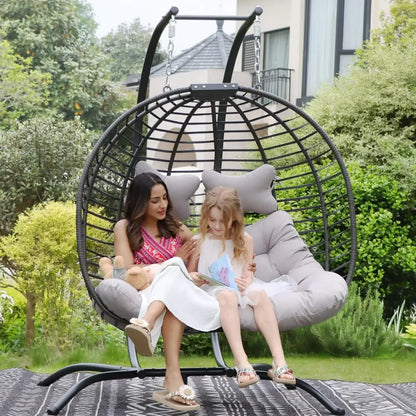 2 Person Double Egg Chair