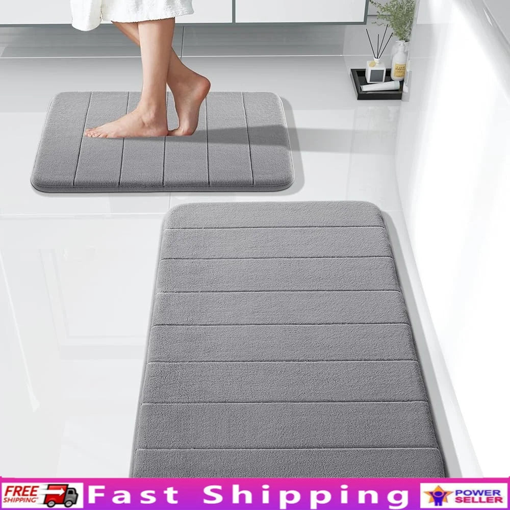Luxury Memory Foam Bath Mats