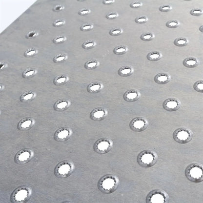 Aluminum Shed Storage Ramp, Capacity with Punch Plate Traction 29" x 24"