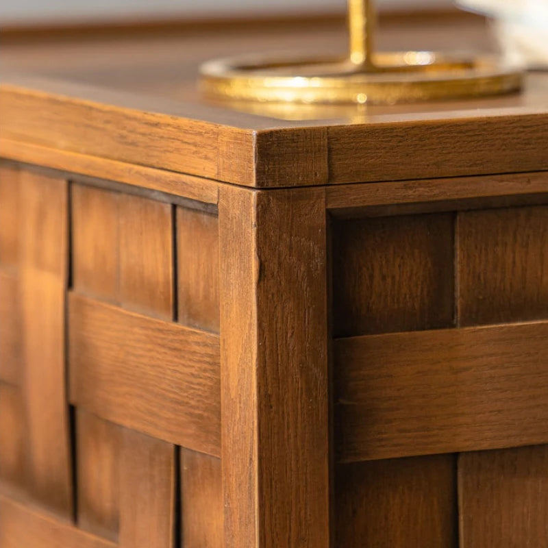 Wooden Coffee Table Wood Decoration Side Tables Modern Storage Table Multifunctional Luxury Square Tables Living Room Furniture