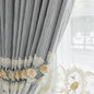 Embroidered Flower Curtains