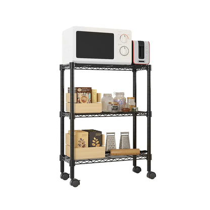 3-Layer Plastic Coated Iron Shelf