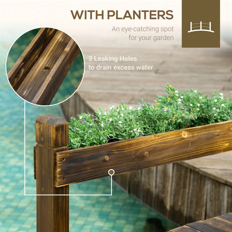 Wooden Garden Bridge