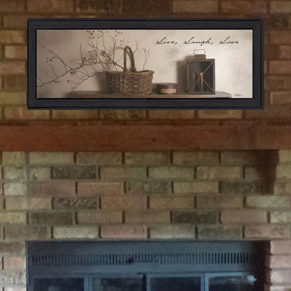 Live Laugh Love Framed Wall Art