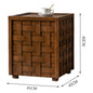 Wooden Coffee Table Wood Decoration Side Tables Modern Storage Table Multifunctional Luxury Square Tables Living Room Furniture