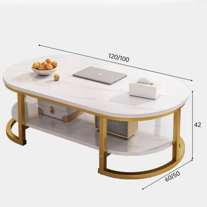 Oval Modern Coffee Table