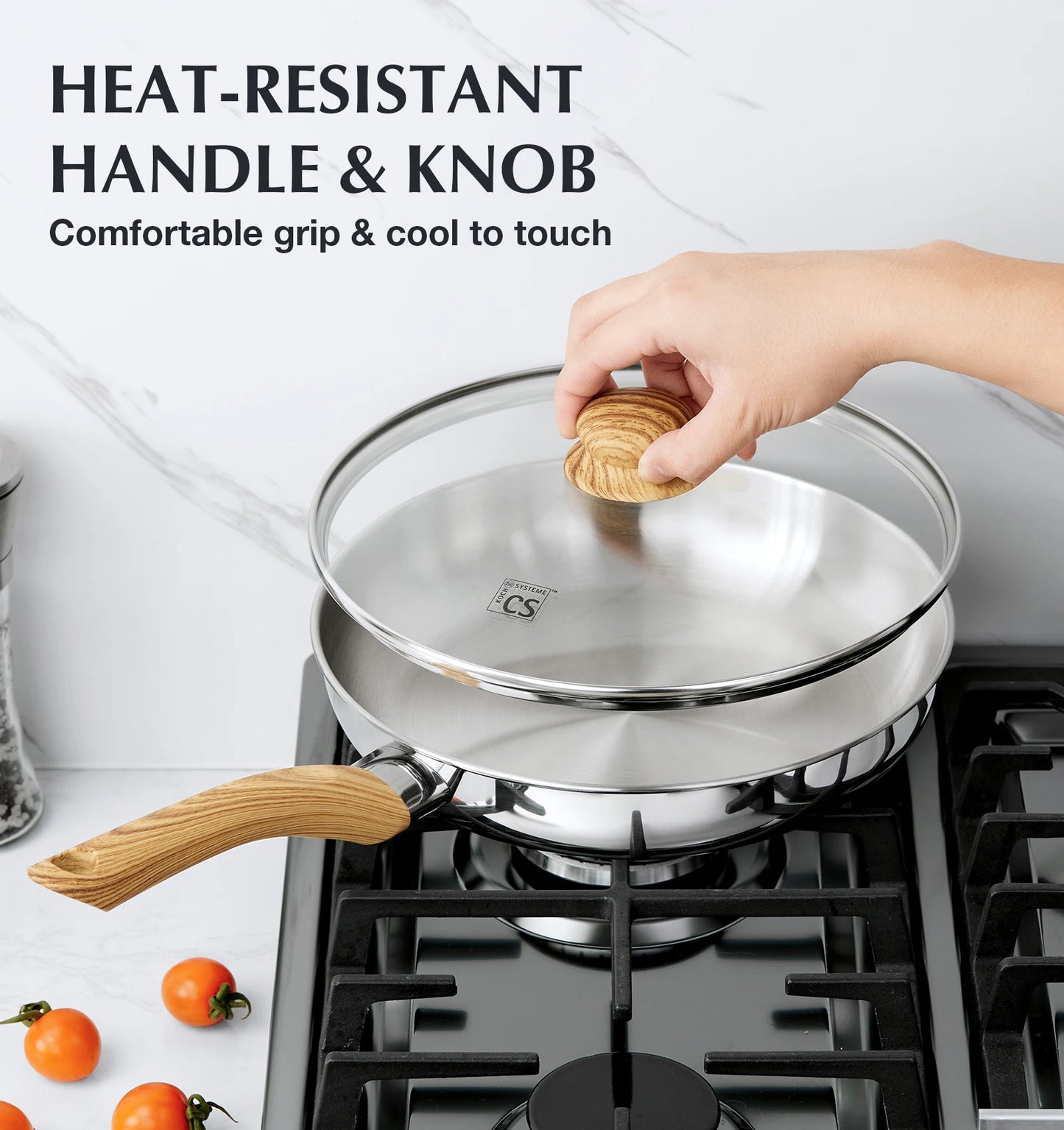 KOCH SYSTEME CS Stainless Steel Pan