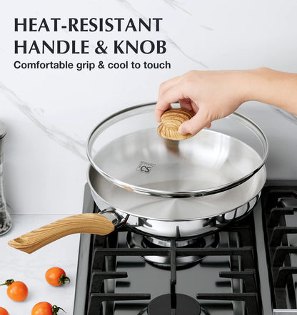 KOCH SYSTEME CS Stainless Steel Pan