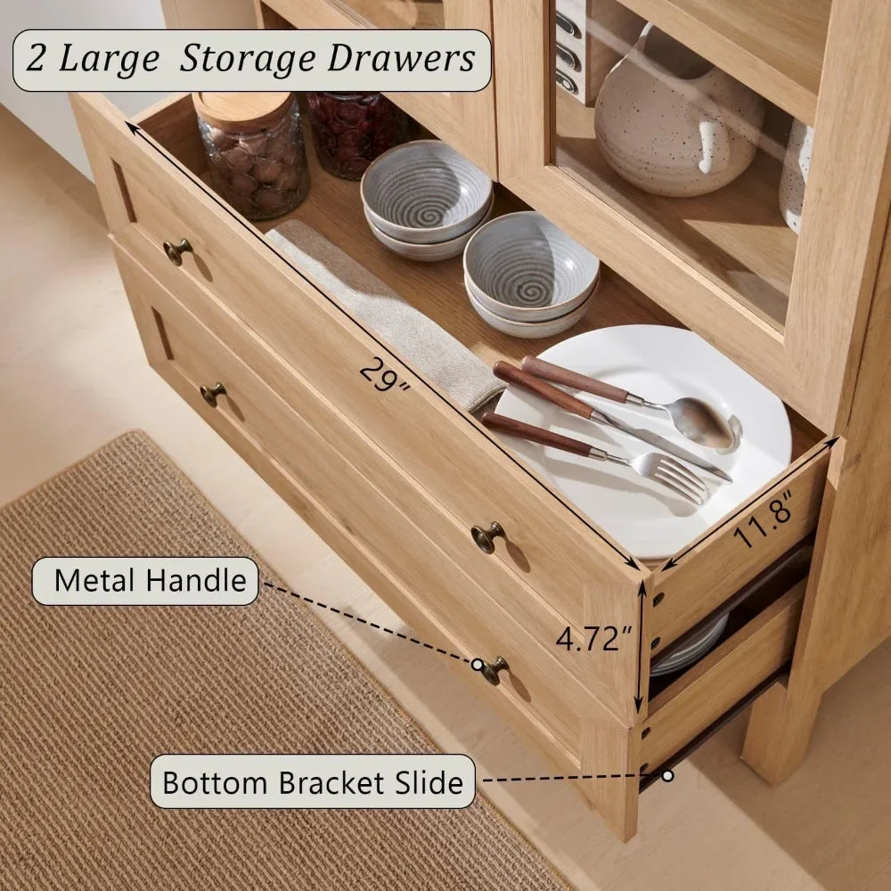 71" Tall Arched Kitchen Pantry