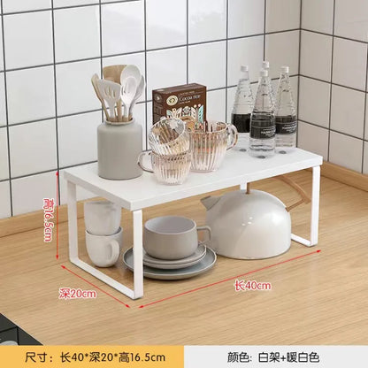 Kitchen Desktop Shelf