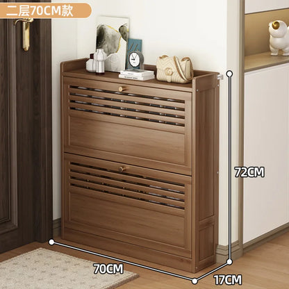 Wooden Shoe Racks Storage