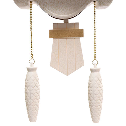 White Cuckoo Wall Clock