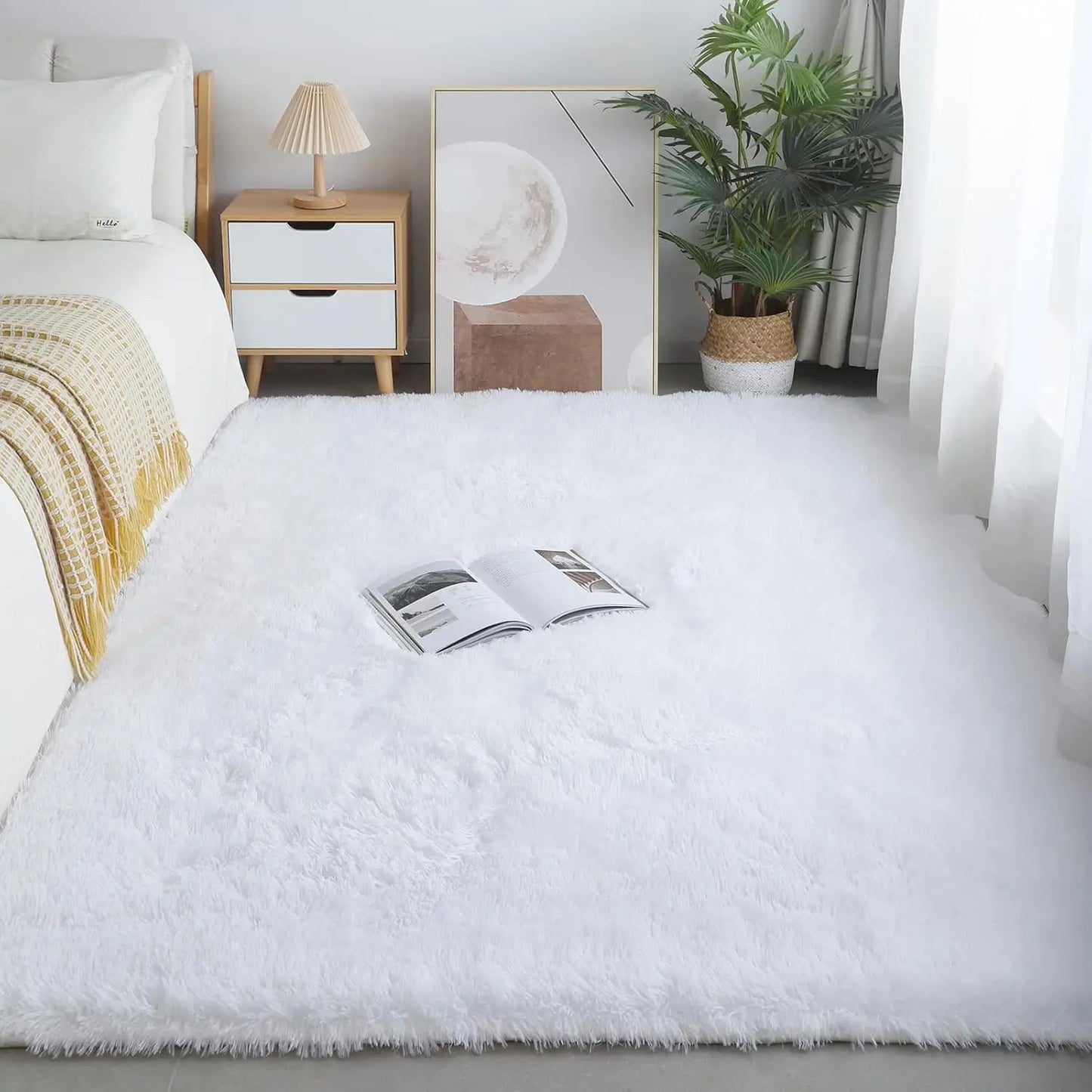 Fluffy Rugs for Bedroom