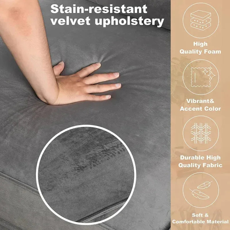 RPD4-Voasig 5 Pieces Sectional