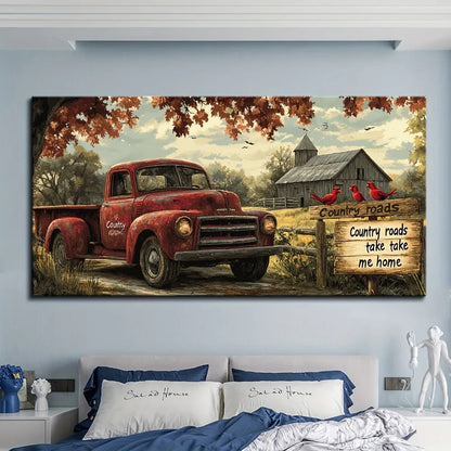 1 piece framed farmhouse wall decoration