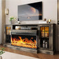 3 Sided Fireplace TV Stand