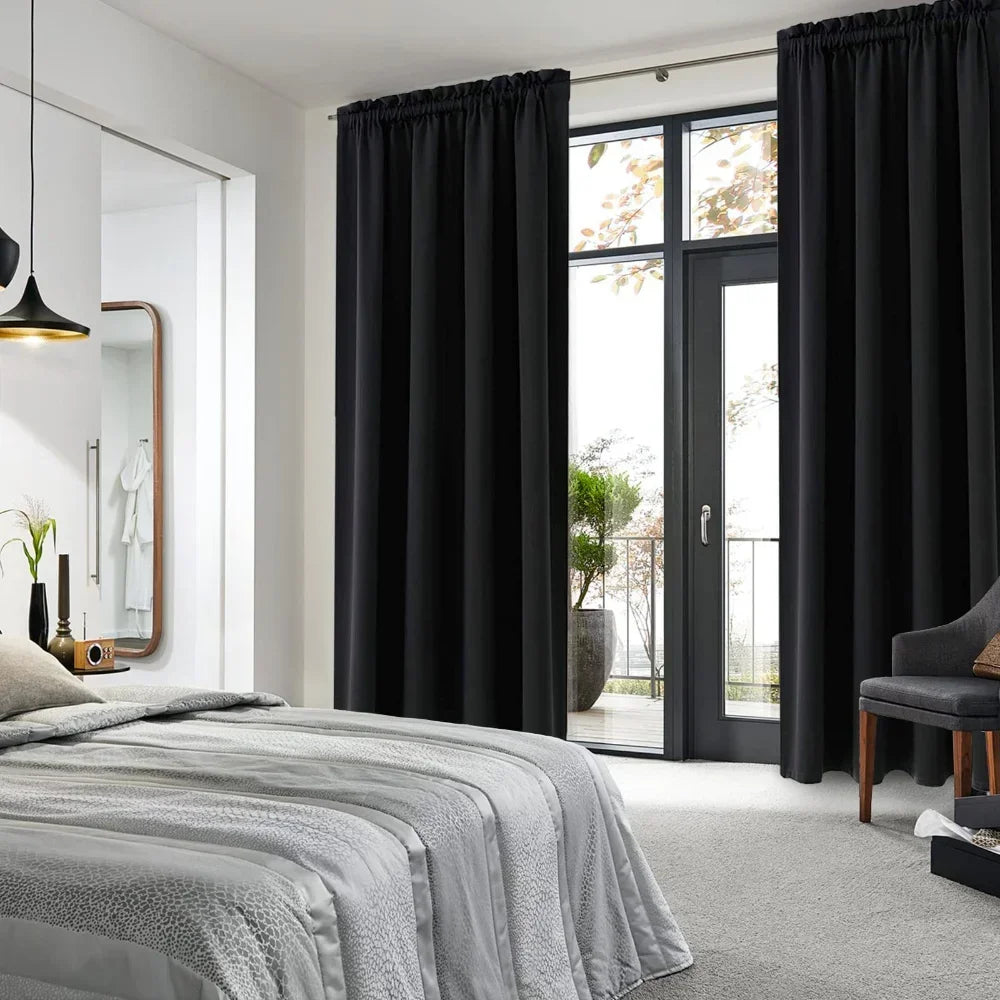 Thermal Insulated Grommet Curtains Panels