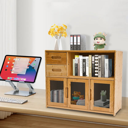 Bamboo Kitchen Utensil Cabinet