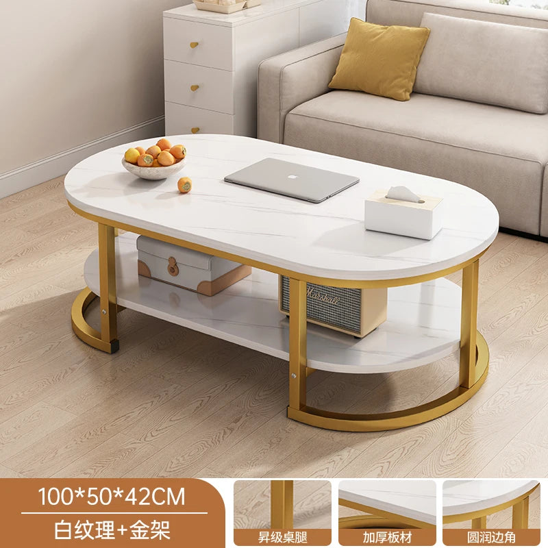 Oval Modern Coffee Table