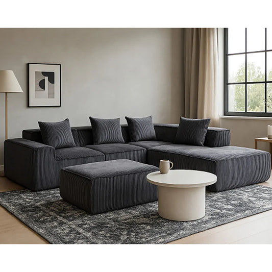 Sectional boneless Couch