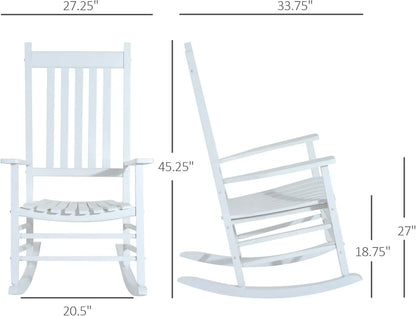 Outdoor Rocking Chair.
