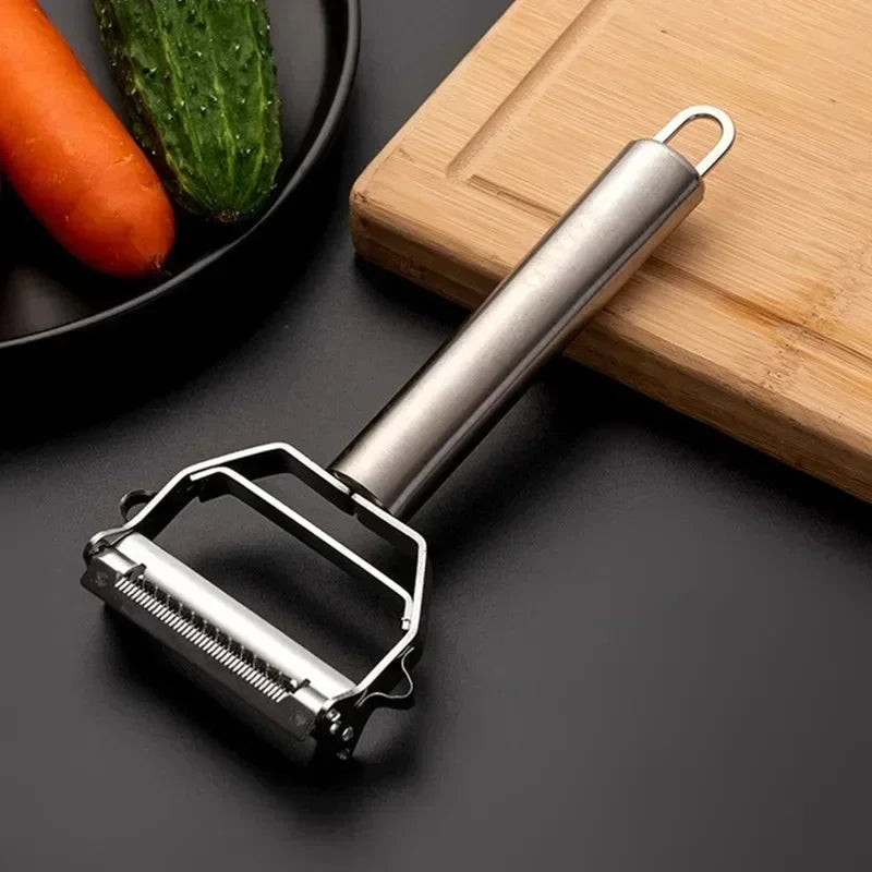 2025 1pc Double Headed Stainless Steel Peeler