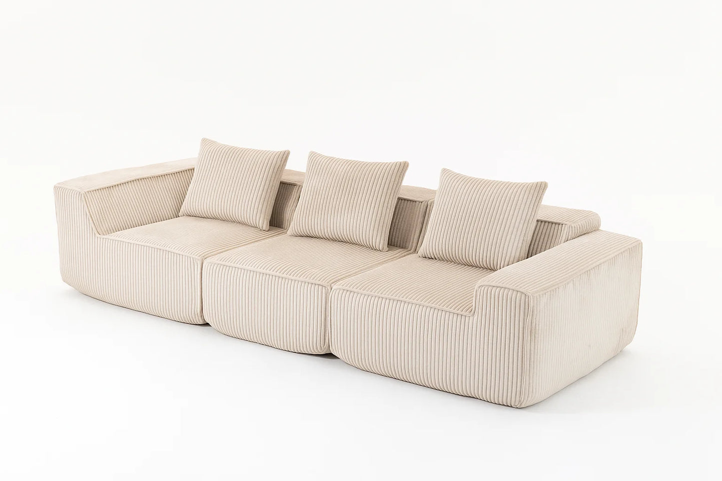Sectional boneless Couch