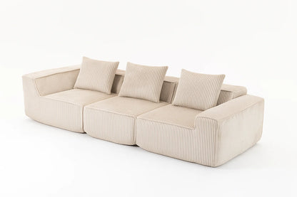 Sectional boneless Couch