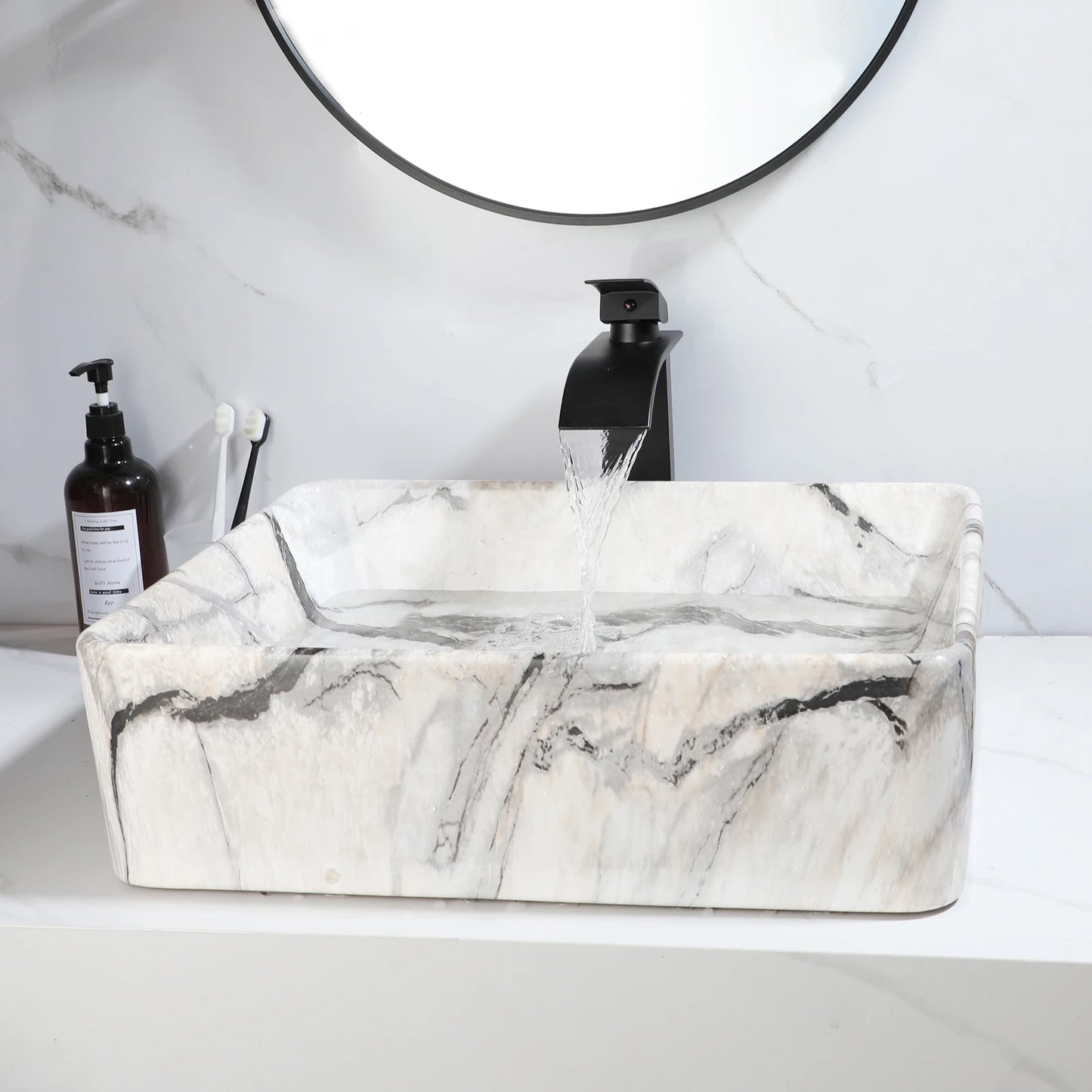 KEMAIDI Bathroom Vessel Sink
