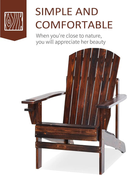 Wooden Adirondack Chair