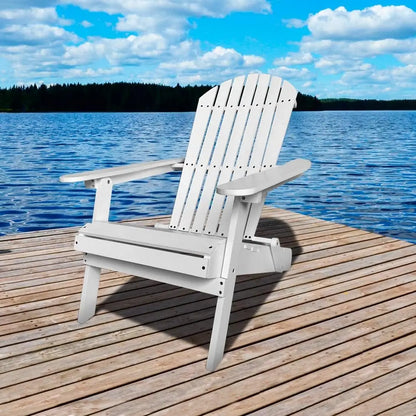 Adirondack Folding Chair White