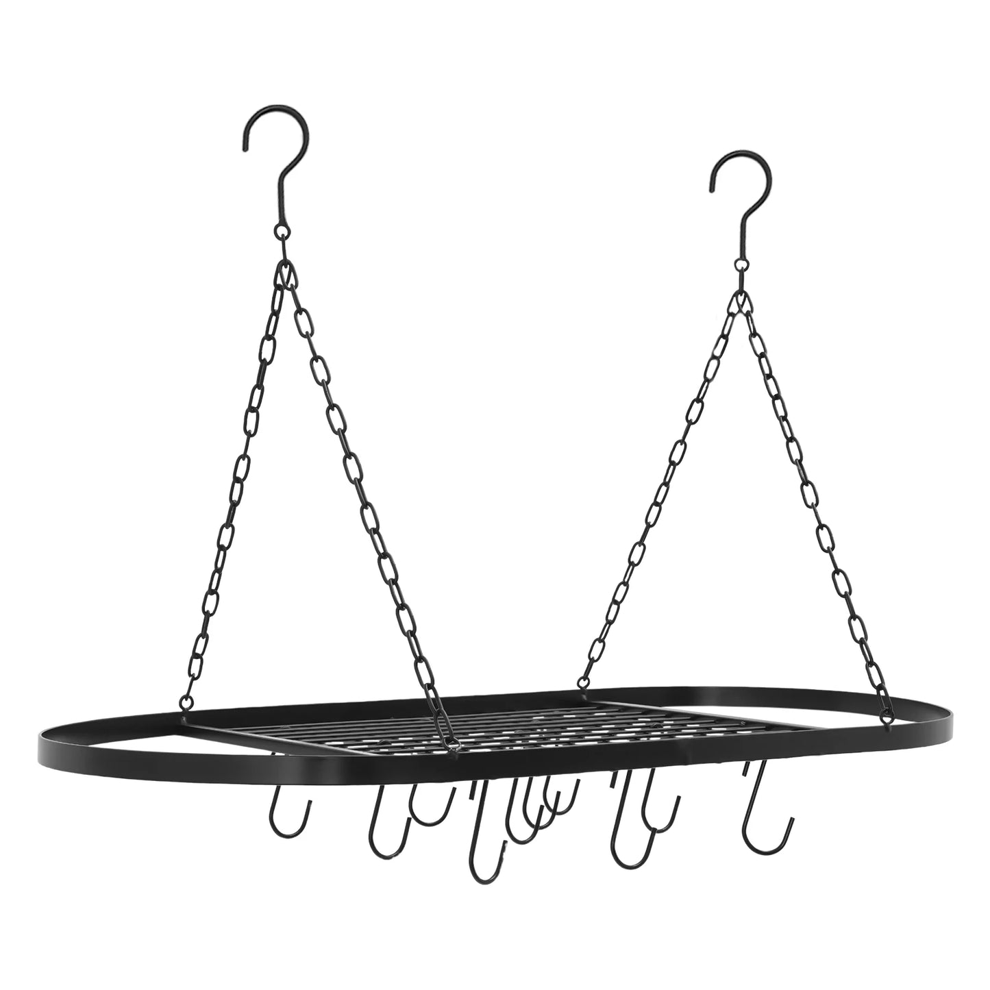 Iron Ceiling Mounted Pot Rack