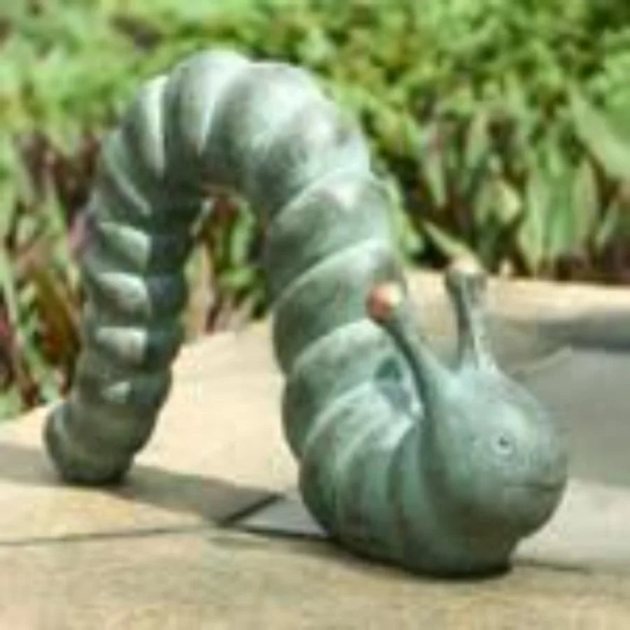 Caterpillar Garden Statue