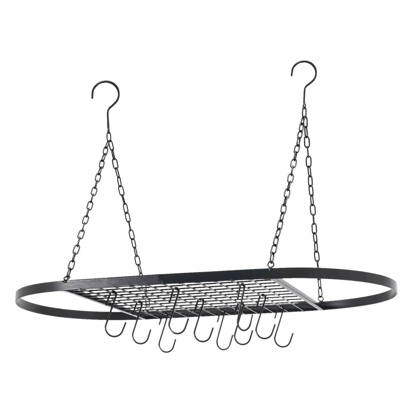 Iron Ceiling Mounted Pot Rack