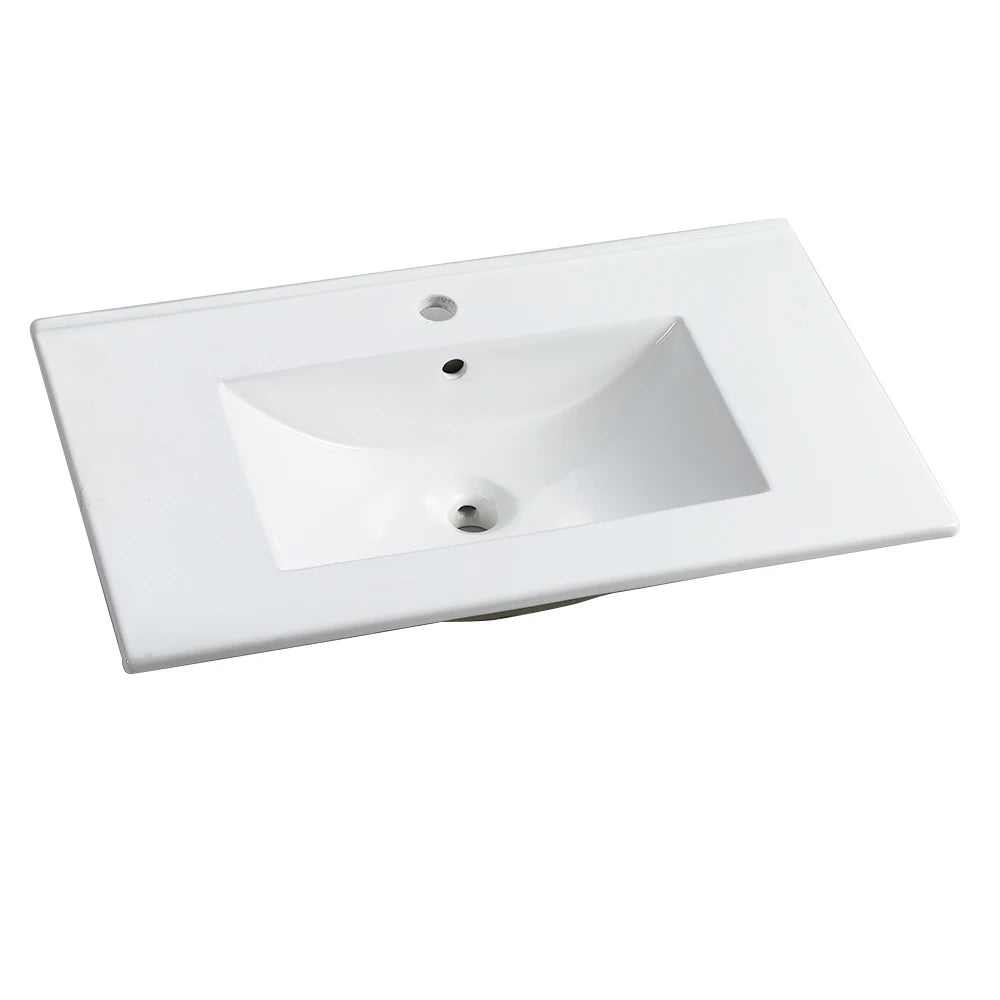 30" Bathroom Vanity Ceramic Top