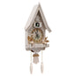 White Cuckoo Wall Clock