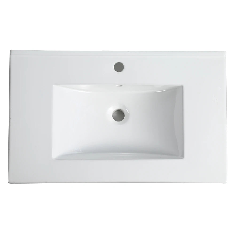30" Bathroom Vanity Ceramic Top