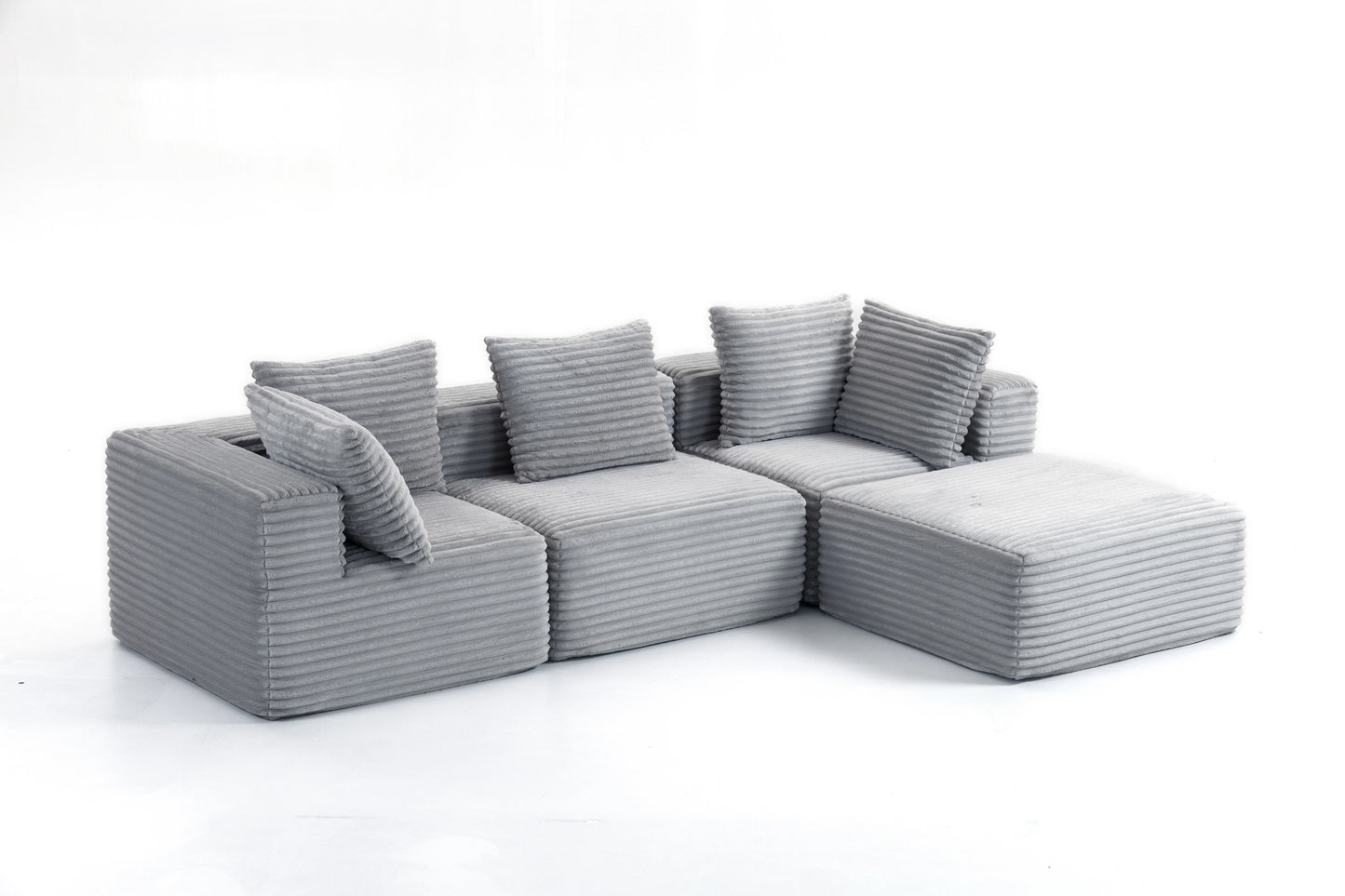 Sectional boneless Couch
