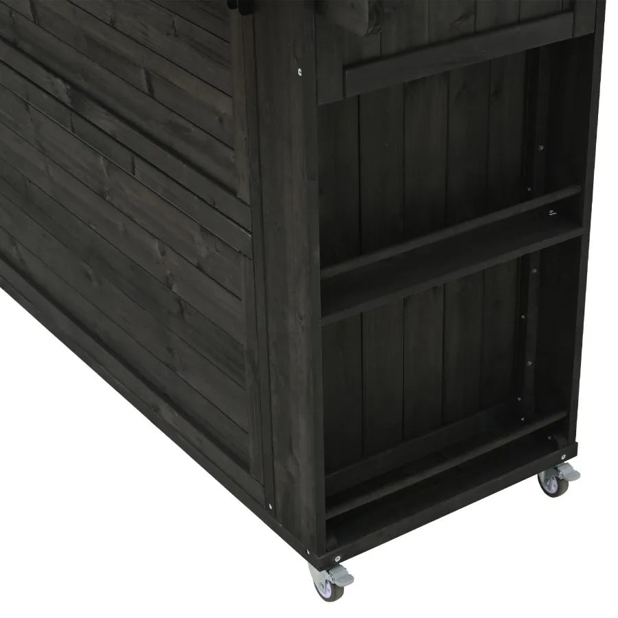 Outdoor Kitchen Island Fir Wood