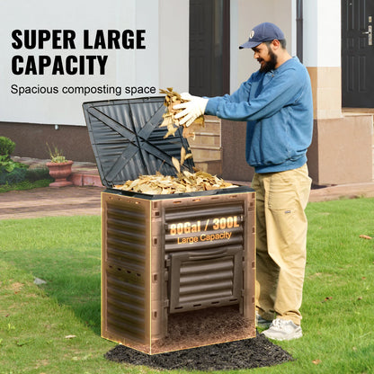 SucceBuy Garden Compost Bin