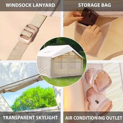 Inflatable Camping Tents with Hand Pump